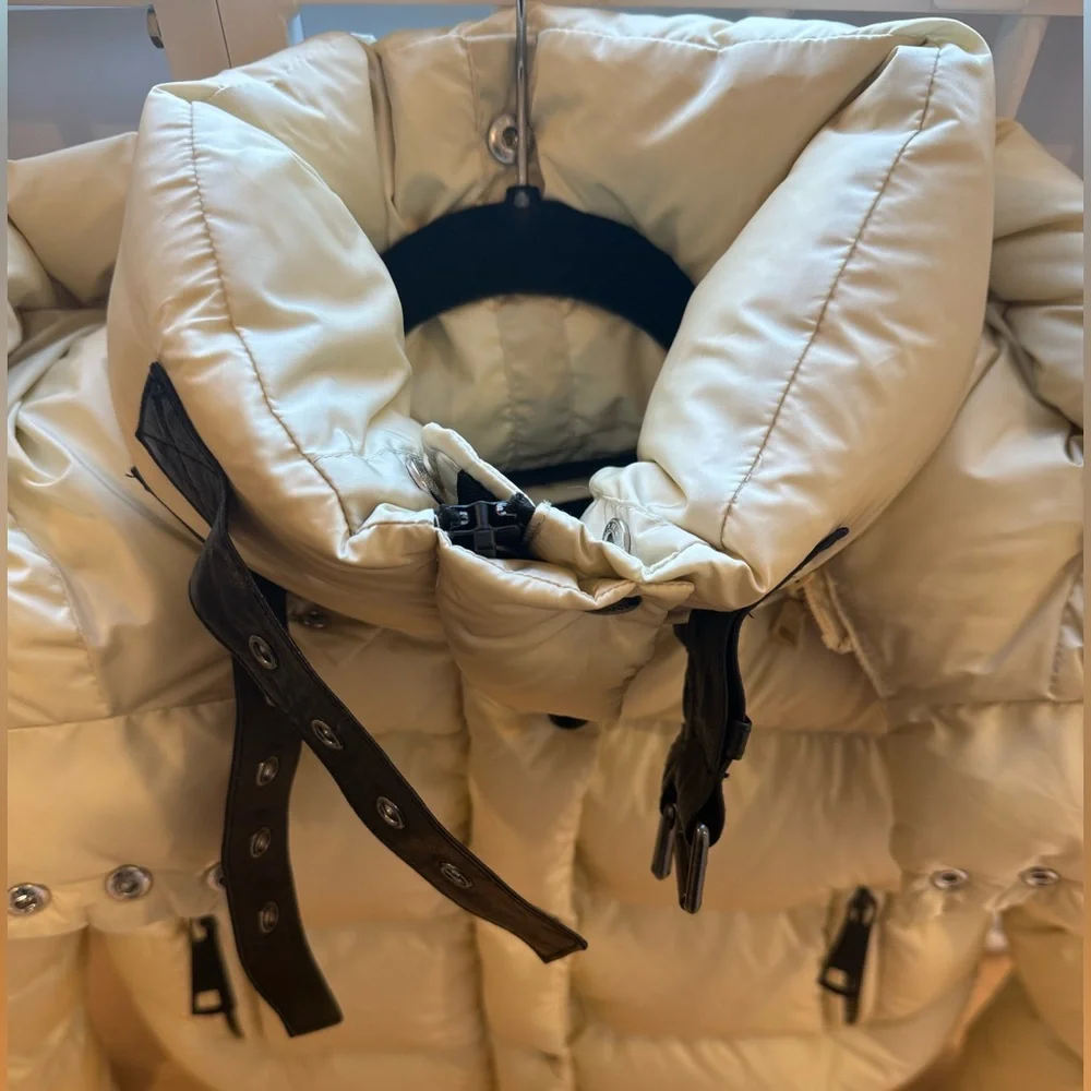 SAM NY Cream Down Puffer Jacket - Picture 2 of 13